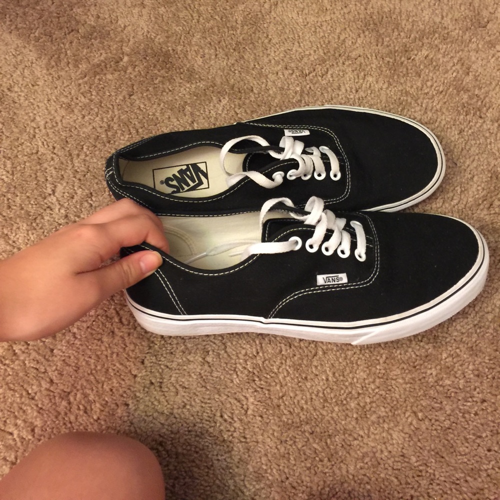 Men's vans size 10 worn twice