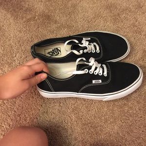 Men's vans size 10 worn twice