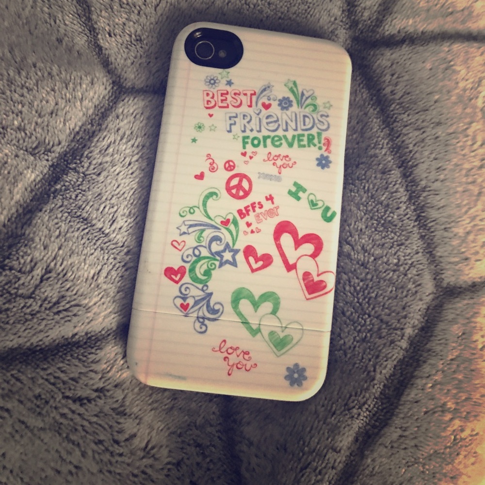 IPhone 4 notebook paper case