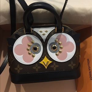 Louis Vuitton limited lively bird nano alma