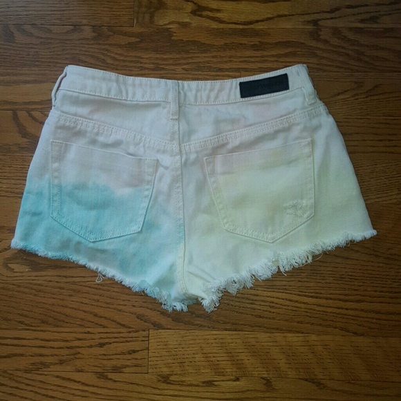 Gypsy Warrior tye dye ripped festival shorts 1 - Picture 4 of 4