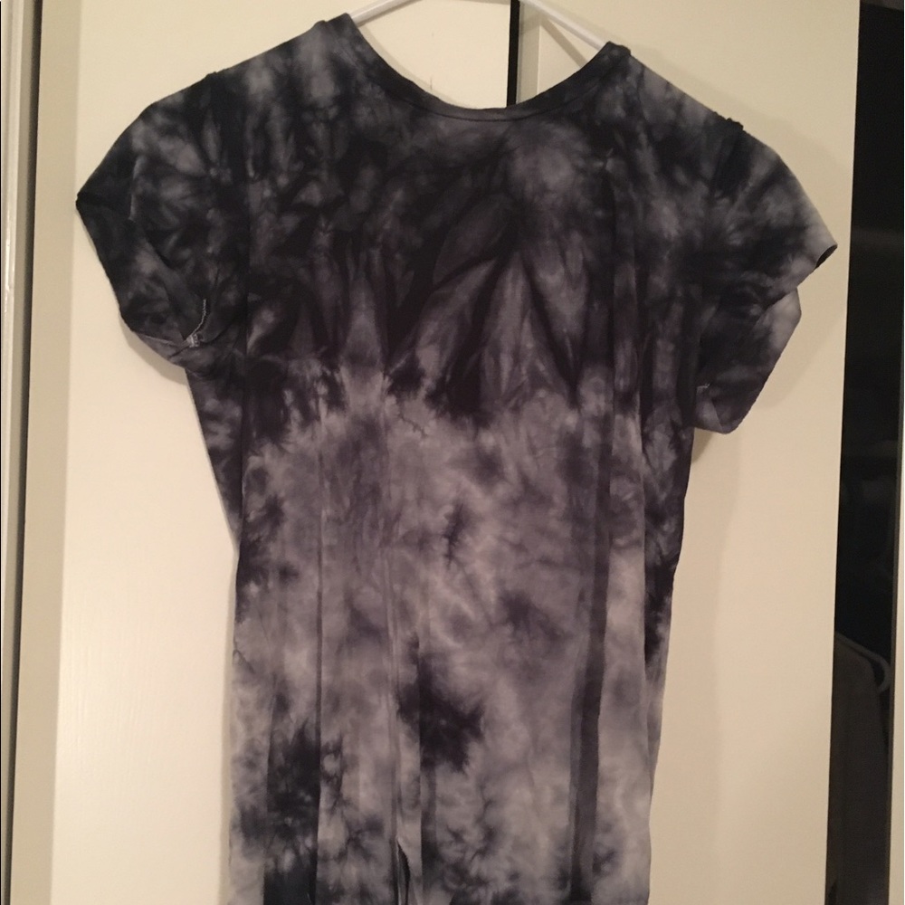 American Eagle Navy Tie Dye T Shirt