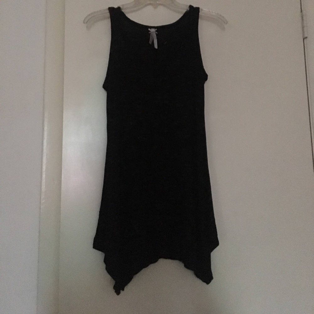 Black heathered dress