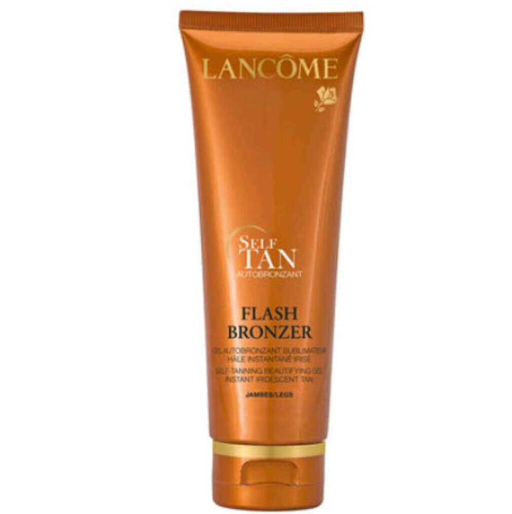 Lancome self tanner flash bronzer travel size.