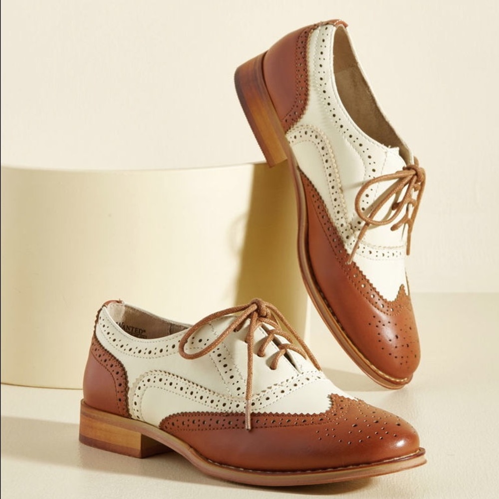 Brown & Cream Oxfords