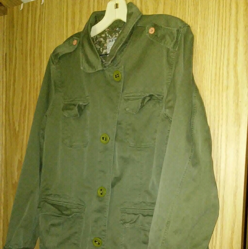 Old Navy 1994 army green cargo jacket XXL