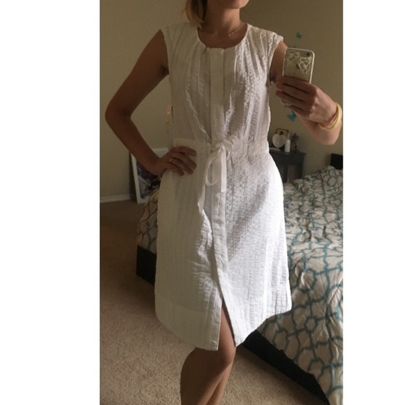 Tommy Hilfiger belted sleeveless dress w pockets - Picture 2 of 4