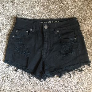 American Eagle hi-rise festival shorts