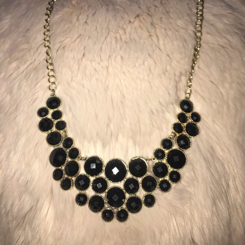Black and Gold Necklace