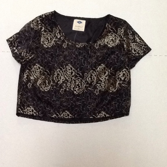 SALE Shirt Skirt set Black Roses Lace - Picture 2 of 4