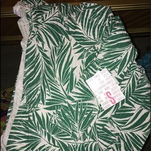 NWT lularoe palm print Sarah!!! Small