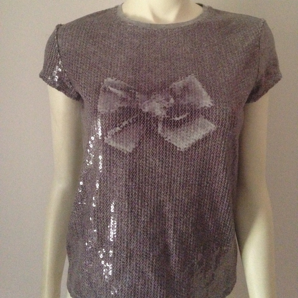GiAMBATTiSTA VALLi for impulse Sequin Bow shirt