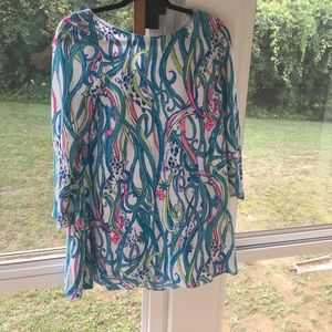 LP Colette dress in long story pattern