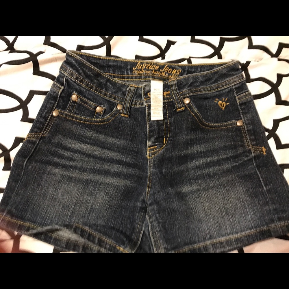 GIRLS JUSTICE JEANS shorts
