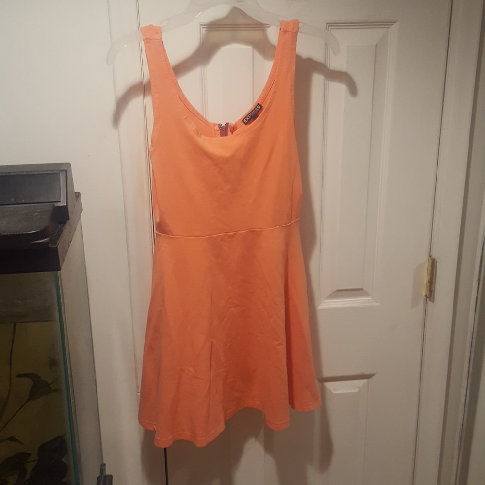 Adorable peach dress