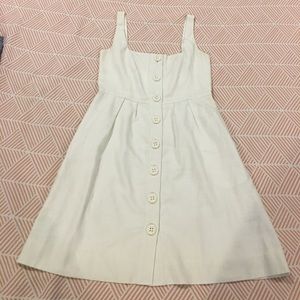 Kate Spade Linen Button Dress *New Condition*