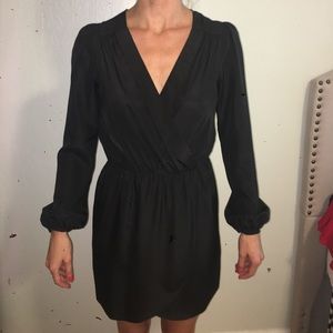 Black Lavender Brown Dress NWOT