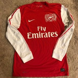 👻 Nike Arsenal Long Sleeve Jersey Size Medium