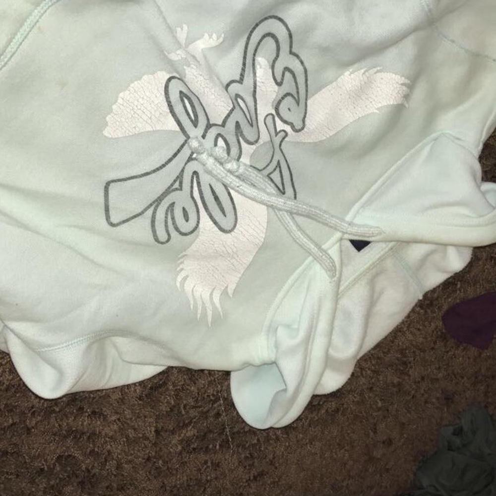 Sky blue American eagle hoodie