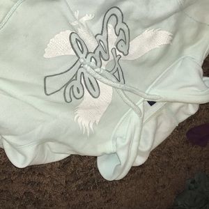 Sky blue American eagle hoodie
