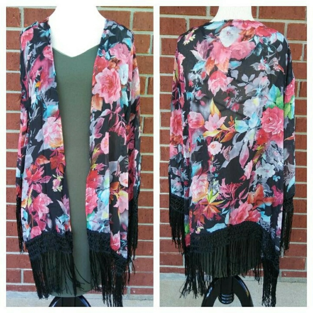 BOUTIQUE kimono/swimsuit cover