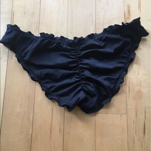 Victoria's Secret Ruched Bikini Bottoms - Size M