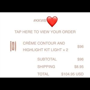 KKW Kim Kardashian West Contour LIGHT Kit