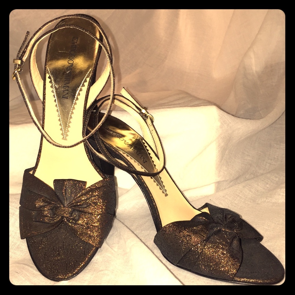 Emporio Armani strappy pumps