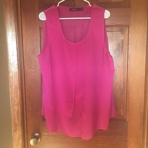 Eloquii Dark Pink Tank 22/24