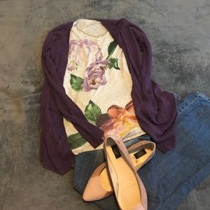 JCrew floral Collector Tee