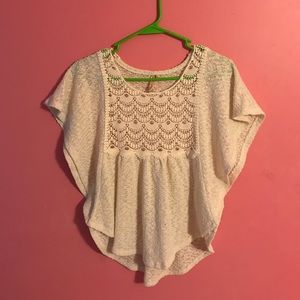 Cream colored blouse for any occasion