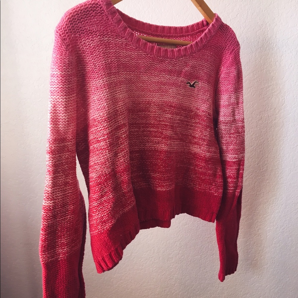 Hollister Ombré Cropped Sweater