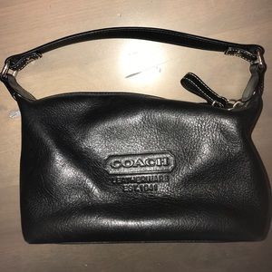 Coach black leather purse!!!