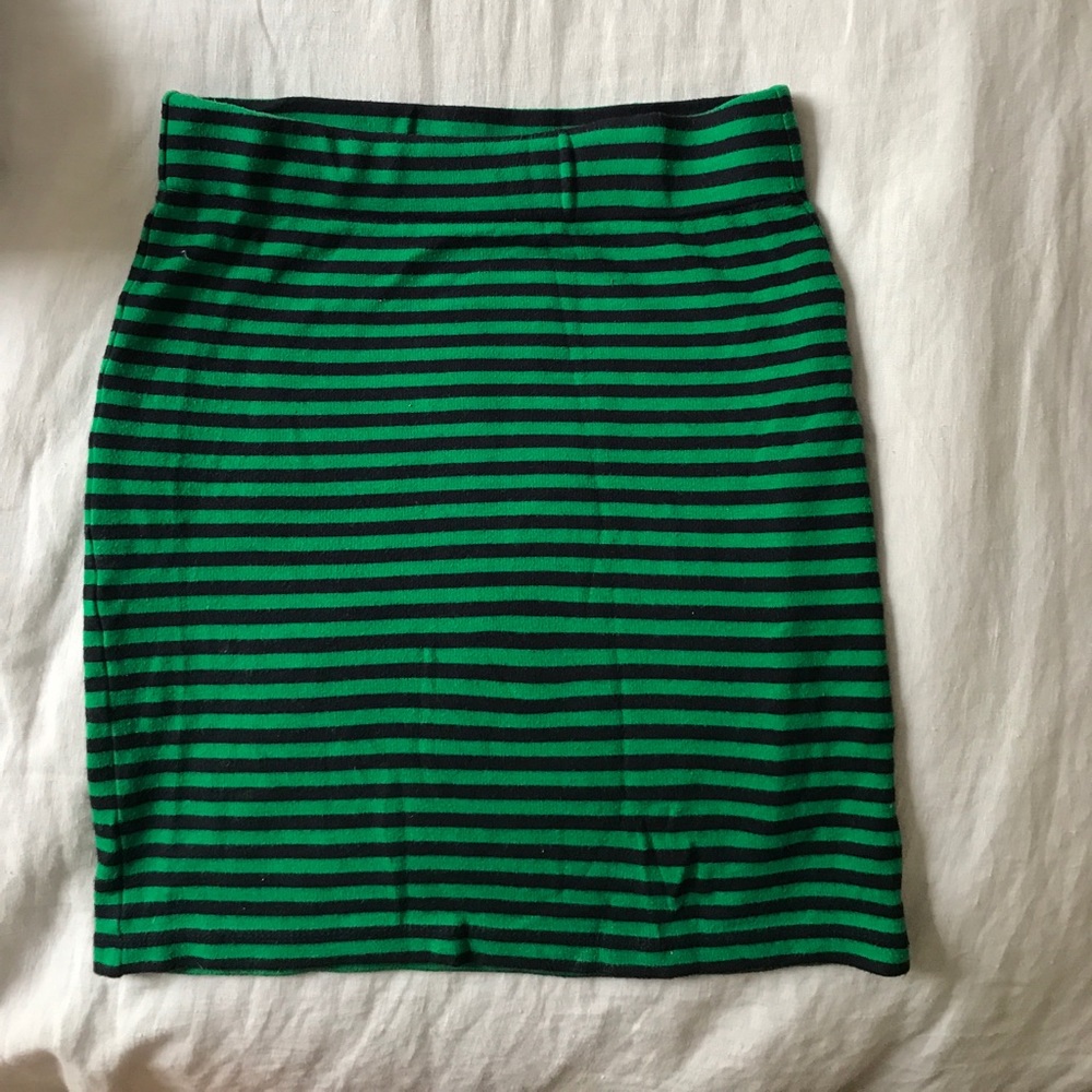 Madewell Striped skirt