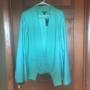 Torrid Teal Blazer Jacket NWT sz 4X