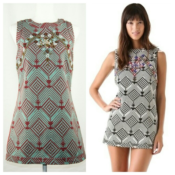 Free People Dresses & Skirts - Free People New Romantics Mini Shift Dress