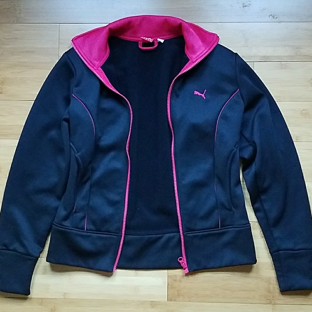 Puma zip up sweater jacket