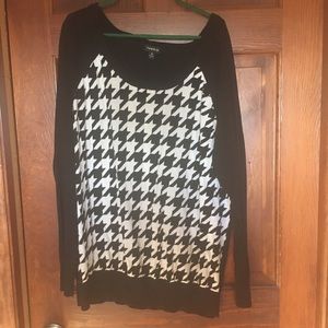 Torrid Houndstooth Sweater 3X