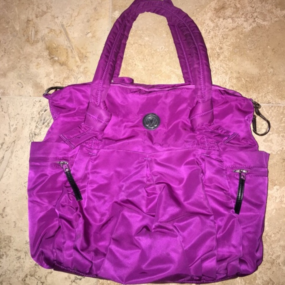 Lululemon Purple Tote Bag