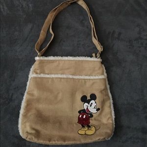 Disney suede purse