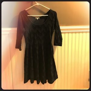 Charlotte Russe Navy Skater Dress