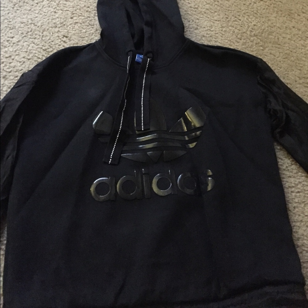 Adidas pull over hoodie