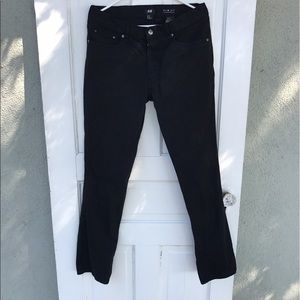 H&M Black Slim Fit Jeans