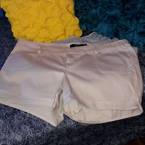 Torrid Plus-Size khaki shorts