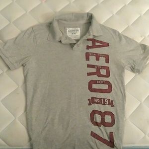 Mens Aeropostale Polo Shirt (medium)