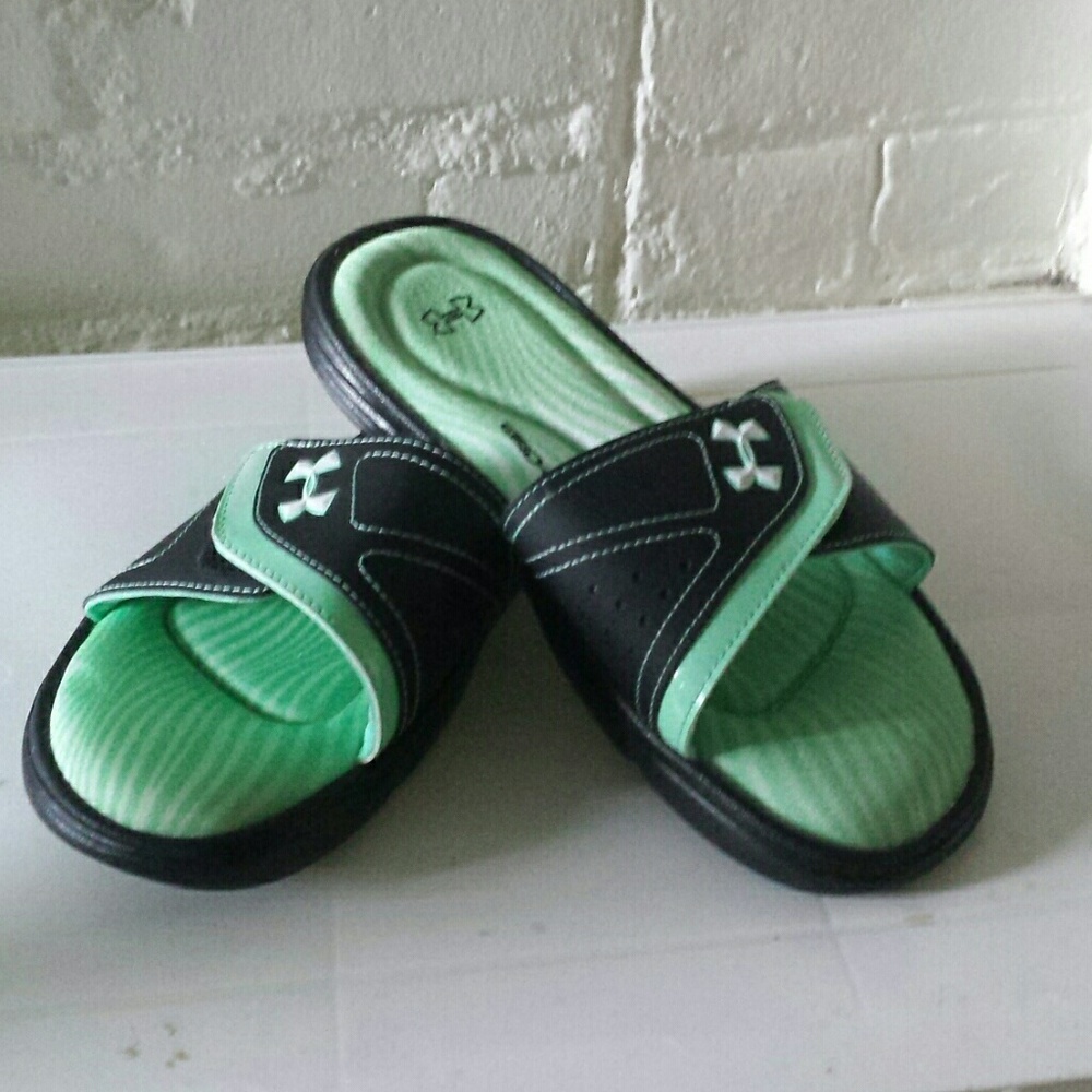 Under Armour 4D Mint GreenFoam sandals