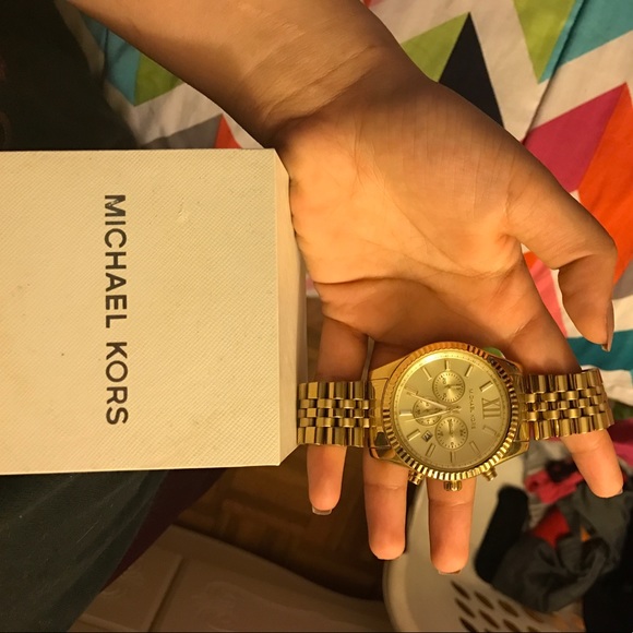Michael kors watch gold Lexington