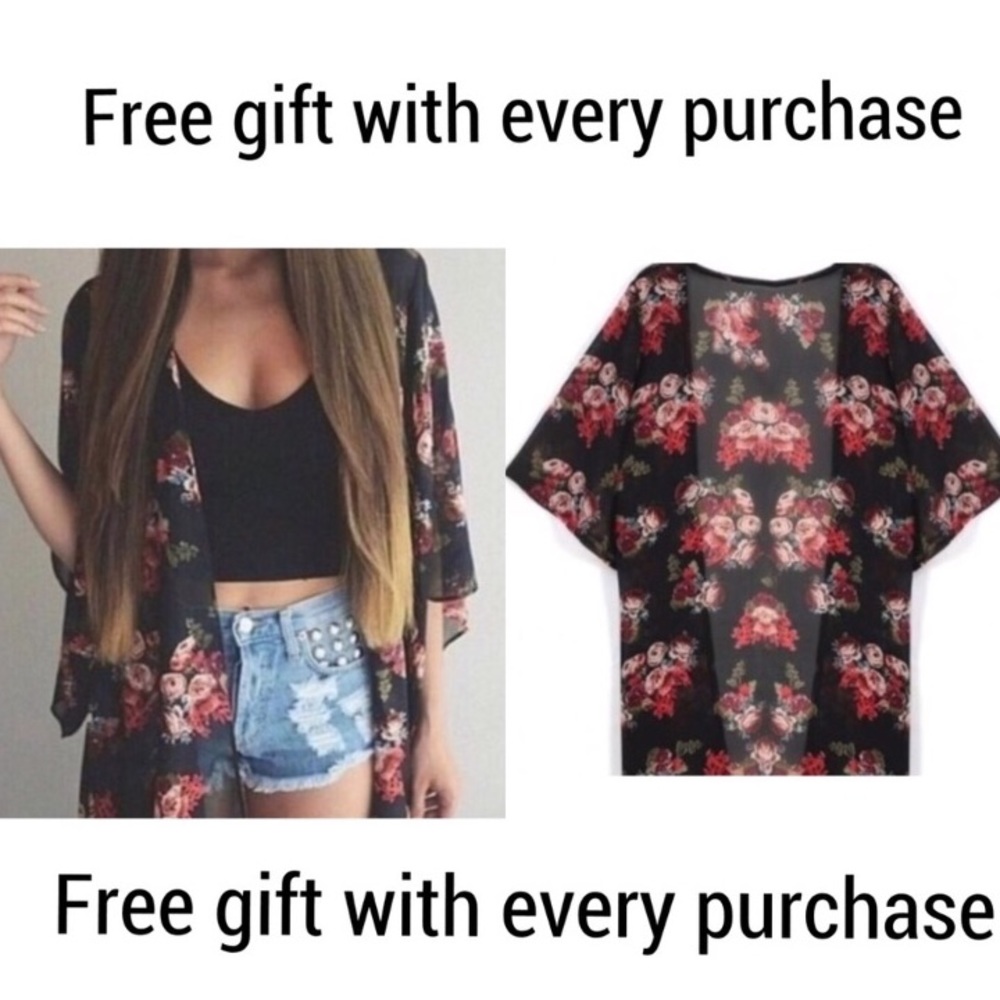✨ONE DAY SALE ONLY!!✨Floral kimono