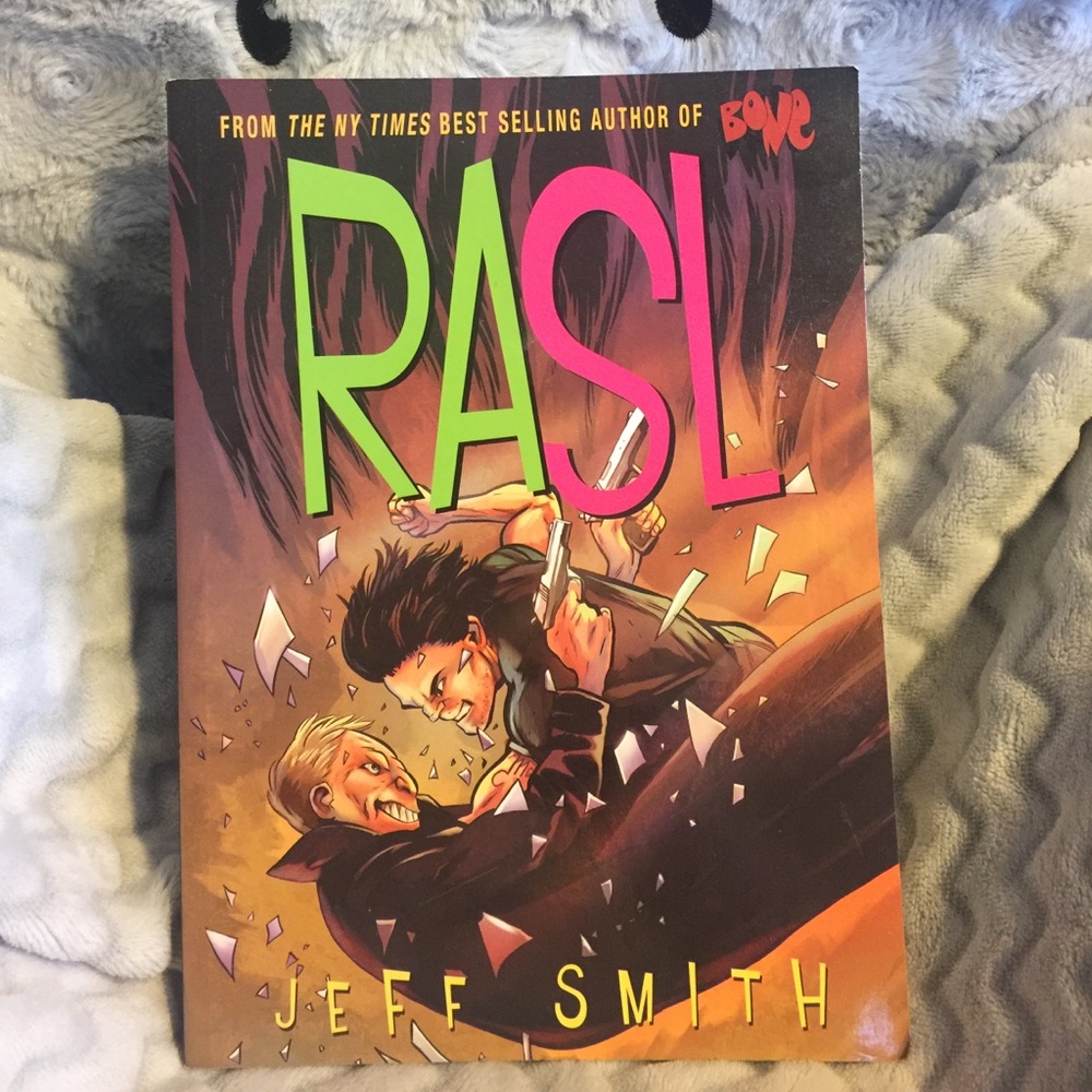 Jeff smith RASL pocketbook