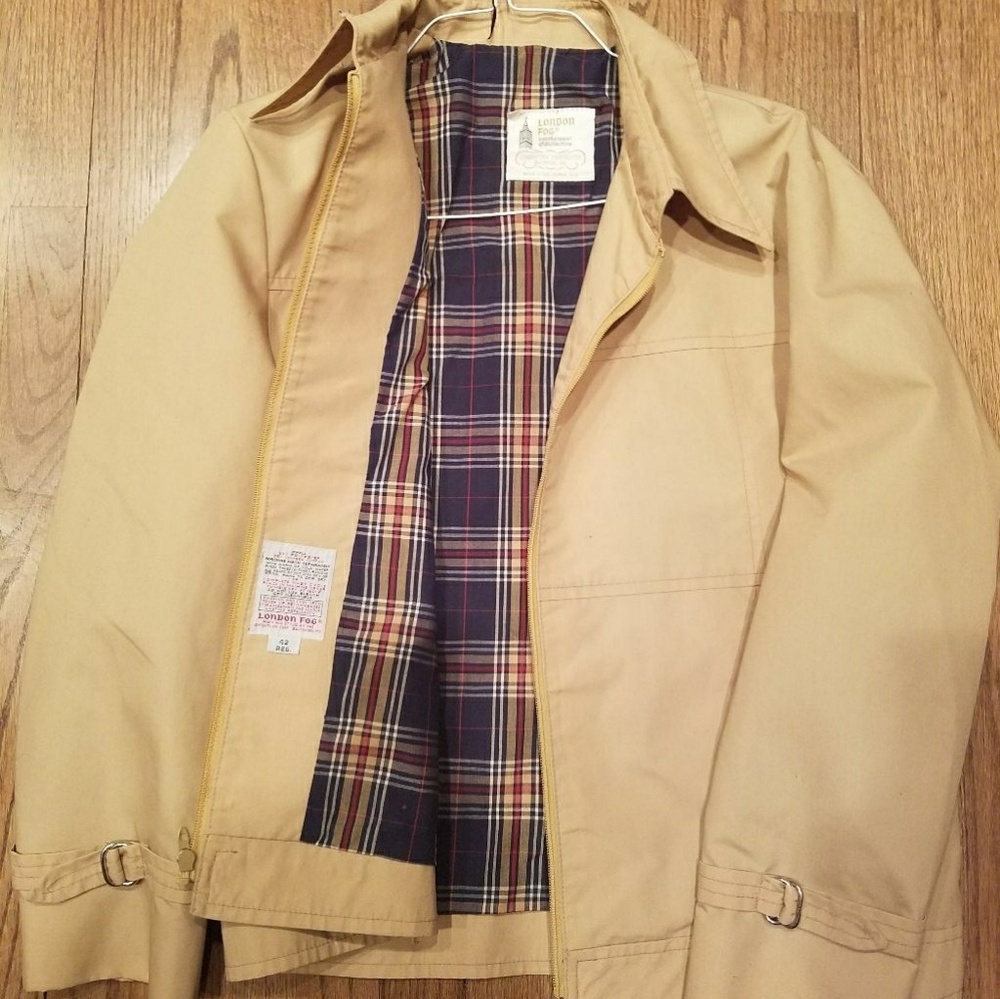 Mens London fog lightweight jacket 42r